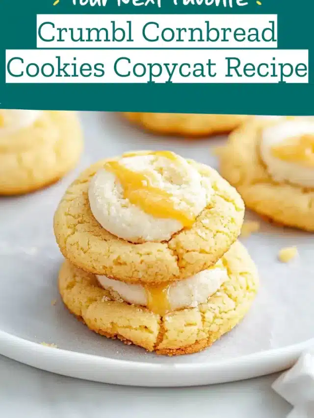 Crumbl Cornbread Cookies Copycat Recipe