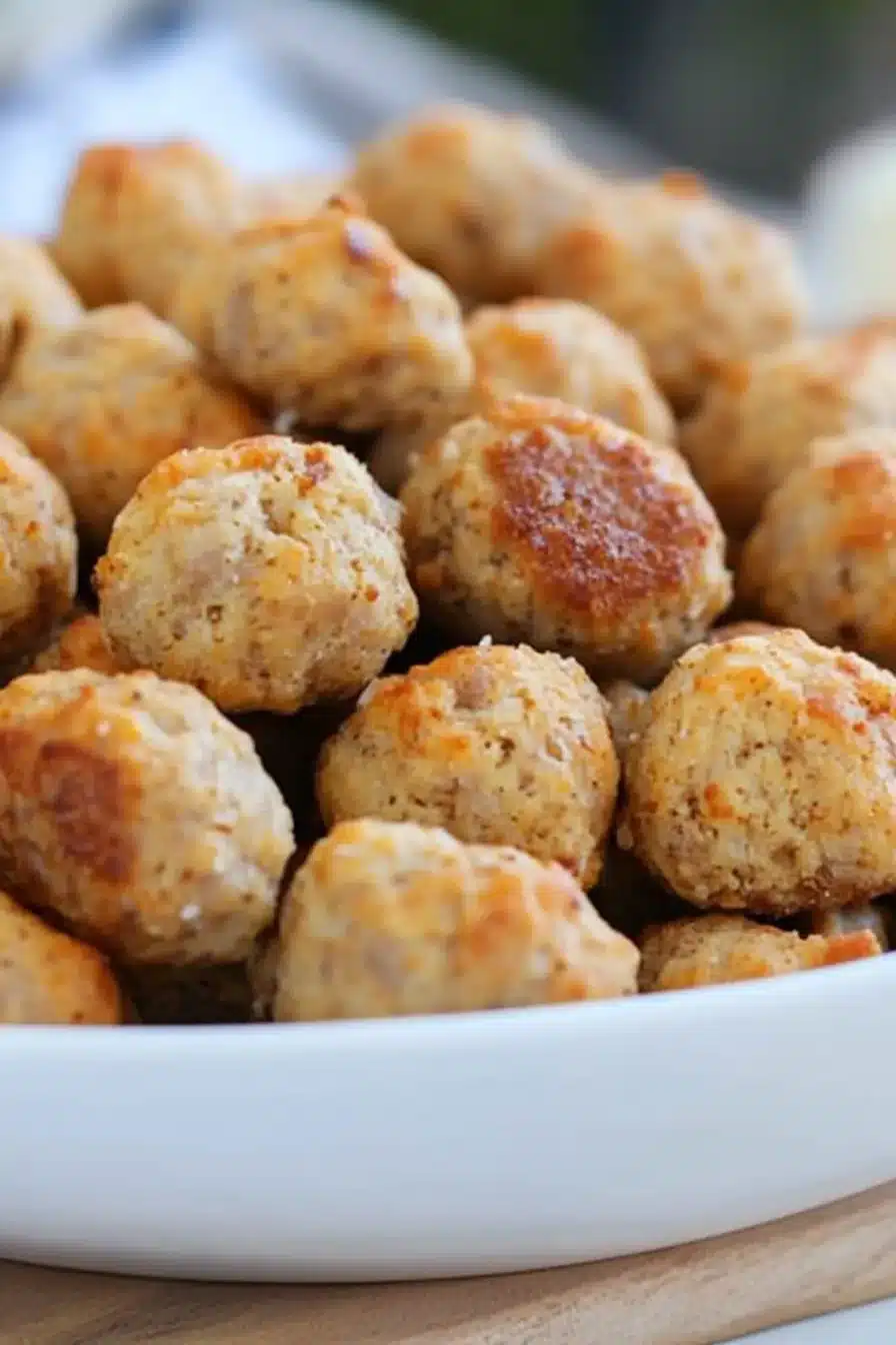 Easy Bisquick Sausage Balls