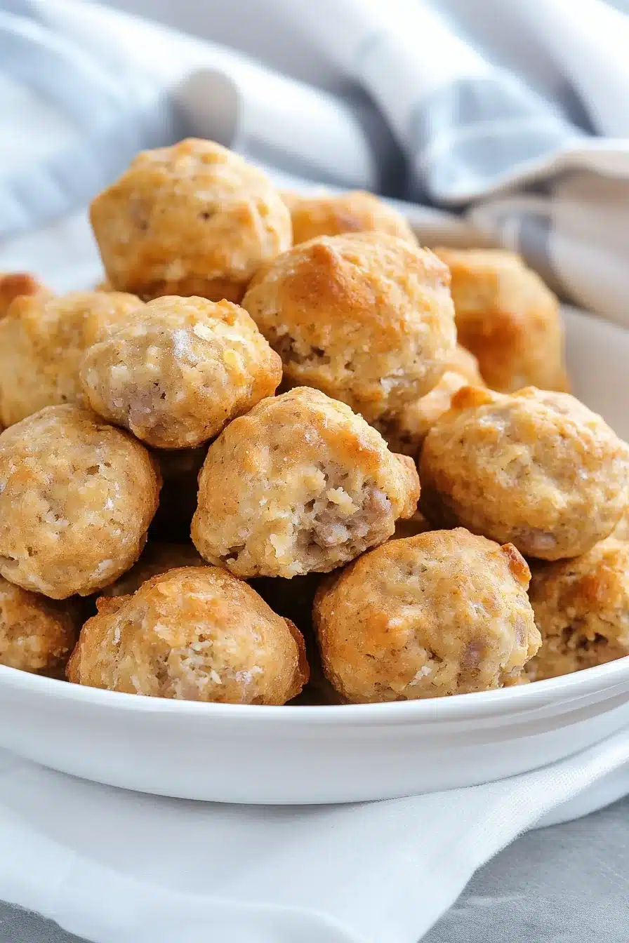 Easy Bisquick Sausage Balls