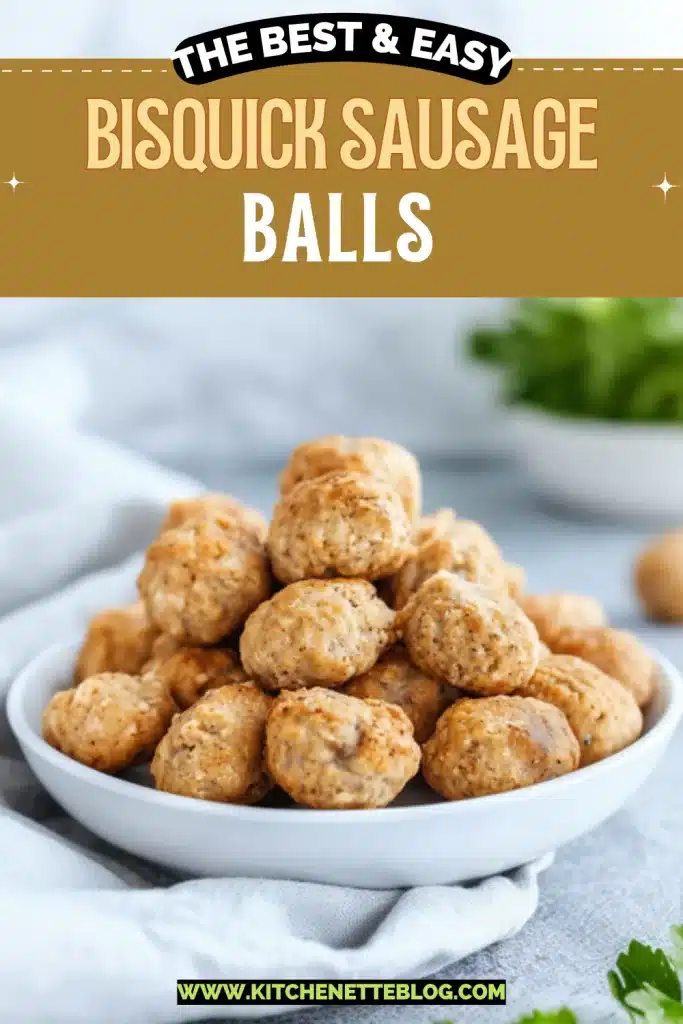Easy Bisquick Sausage Balls