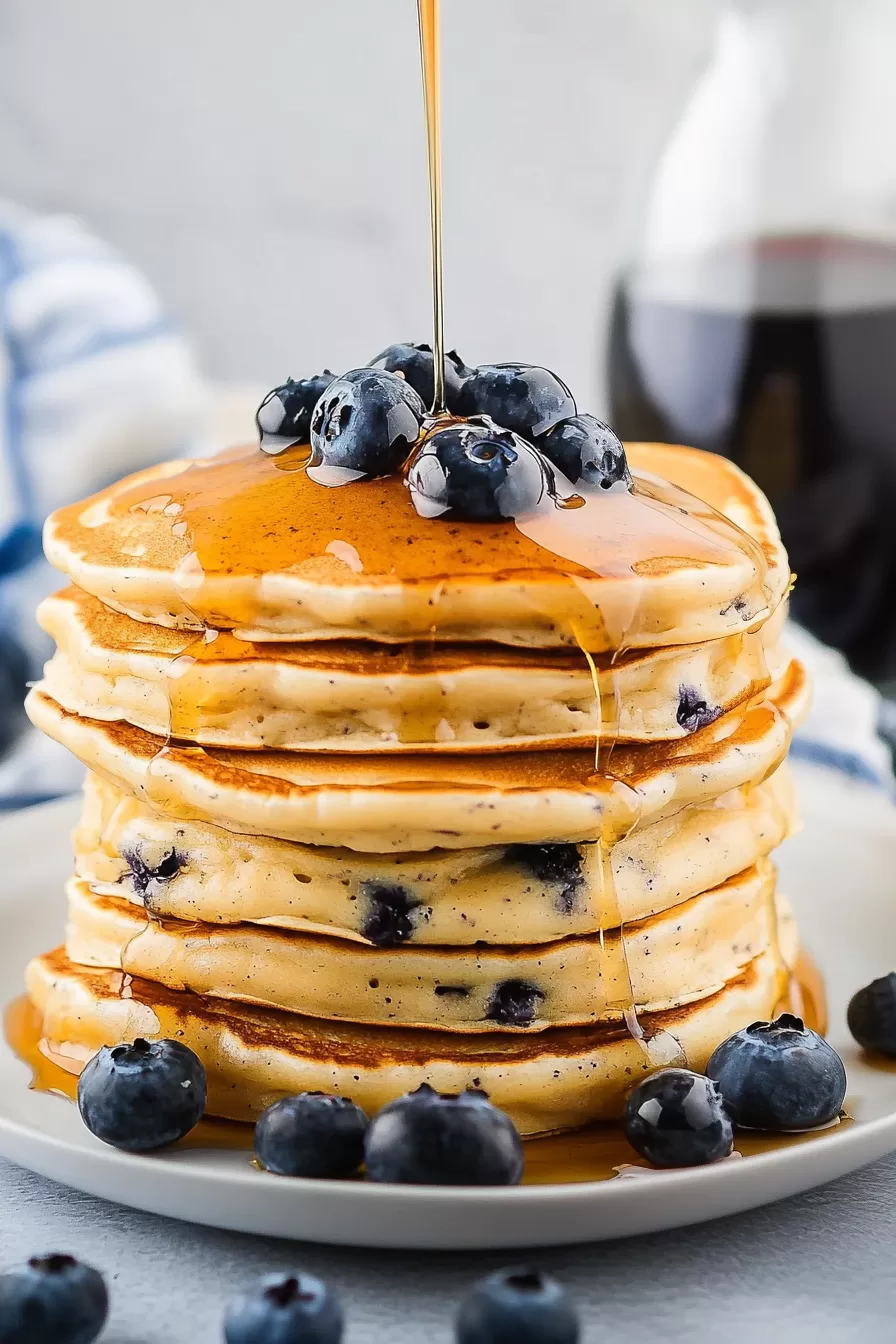 Easy Blueberry Pancakes