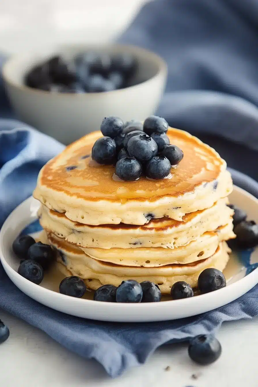 Easy Blueberry Pancakes