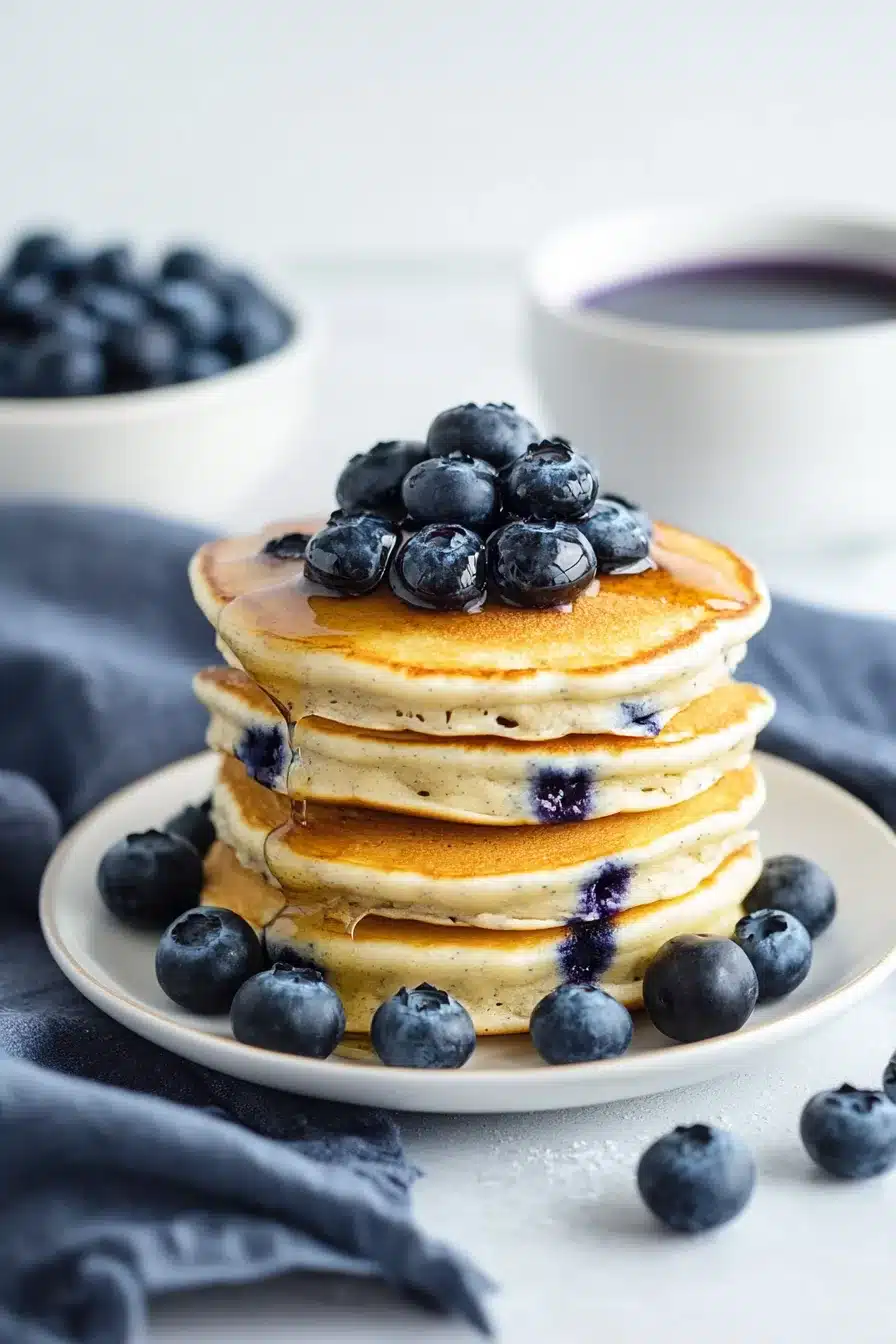 Easy Blueberry Pancakes