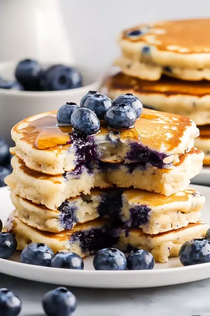 Easy Blueberry Pancakes