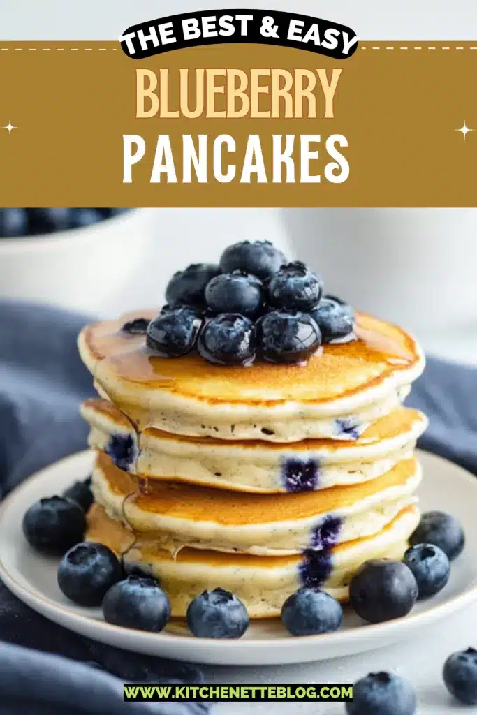 Easy Blueberry Pancakes
