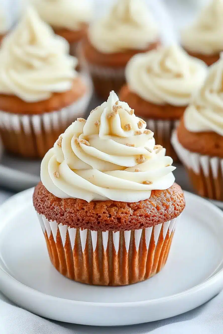 Easy Carrot Cake Cupcakes