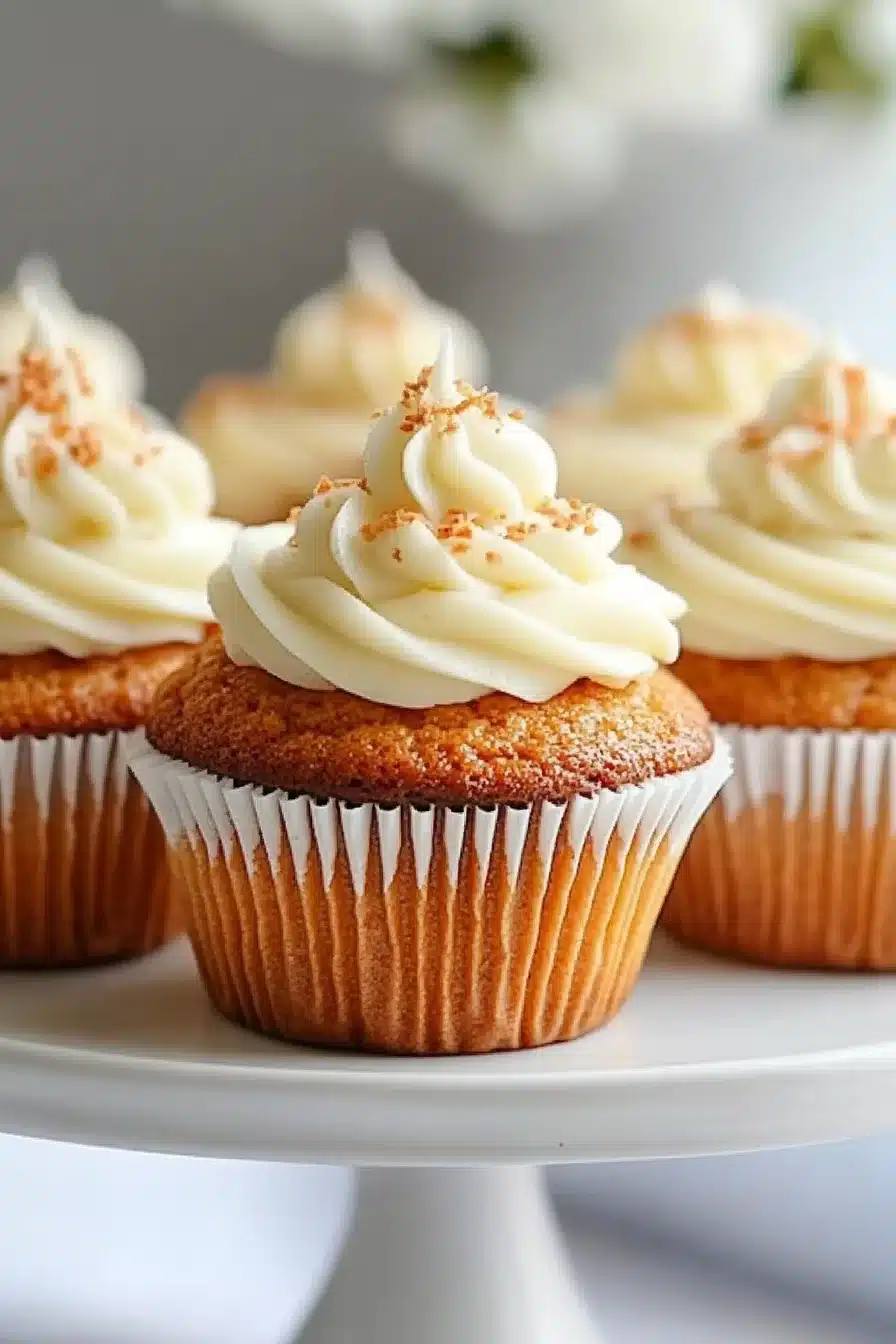 Easy Carrot Cake Cupcakes