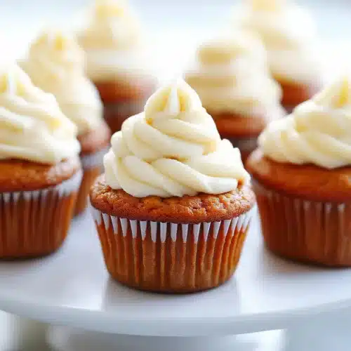 Easy Carrot Cake Cupcakes