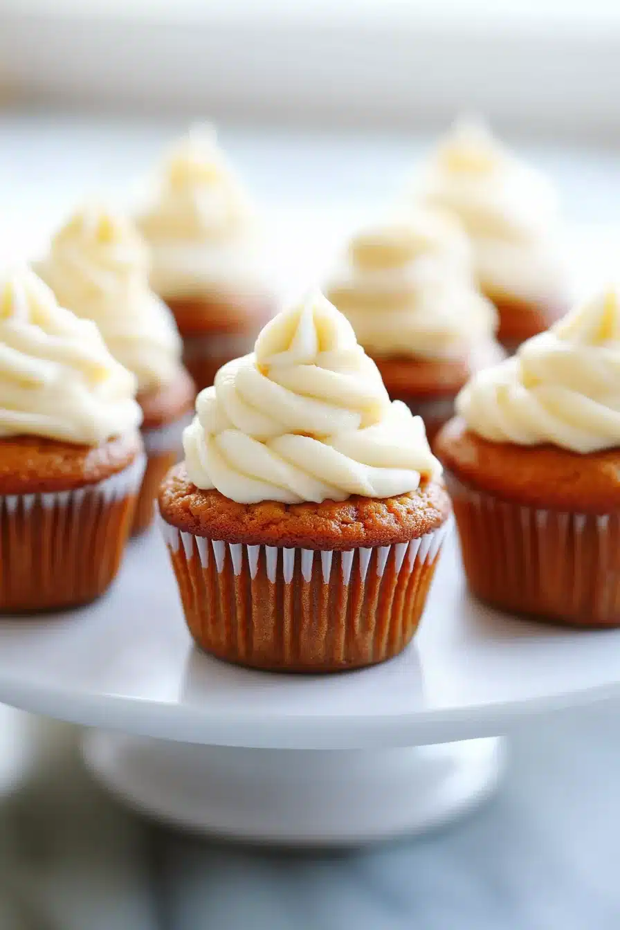 Easy Carrot Cake Cupcakes