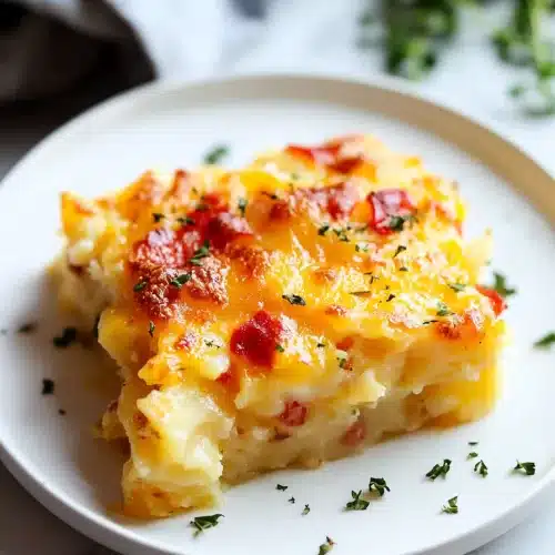 Easy Cheesy Breakfast Casserole
