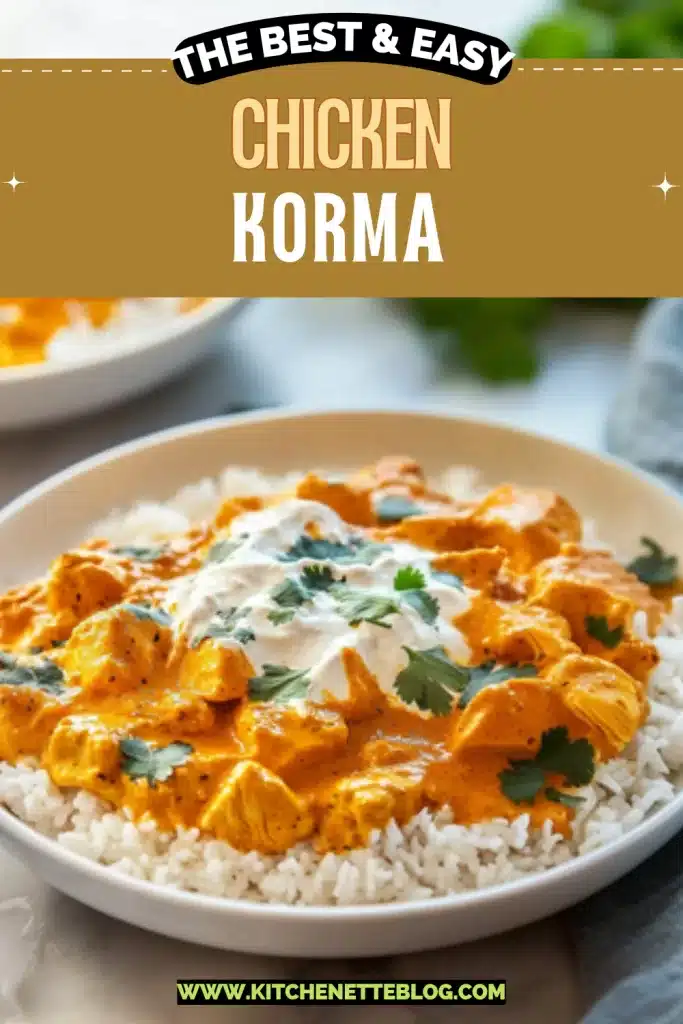 Easy Chicken Korma