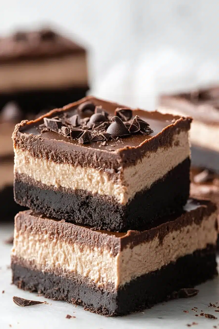 Easy Chocolate Cheesecake Bars