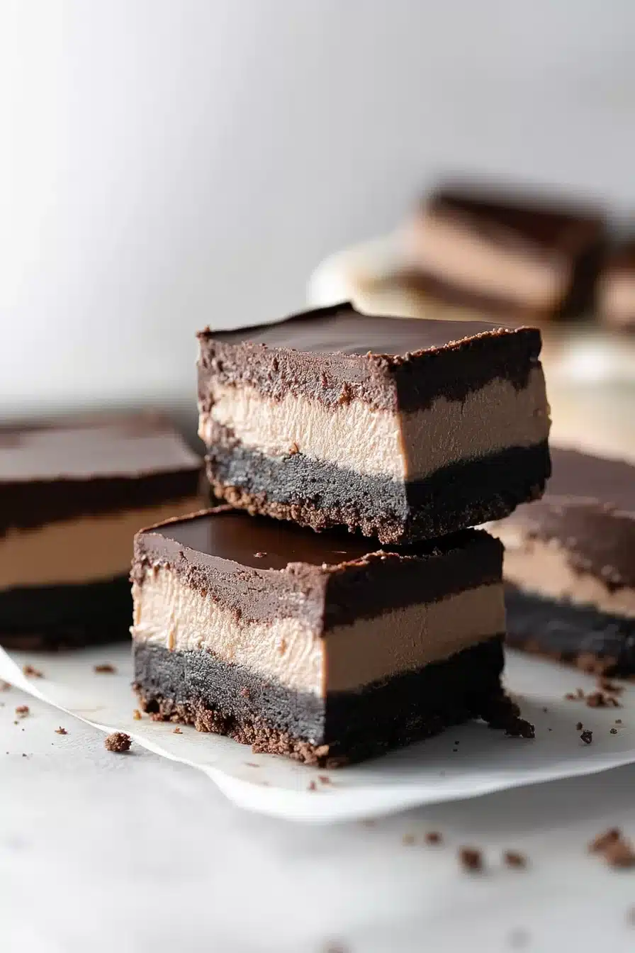 Easy Chocolate Cheesecake Bars
