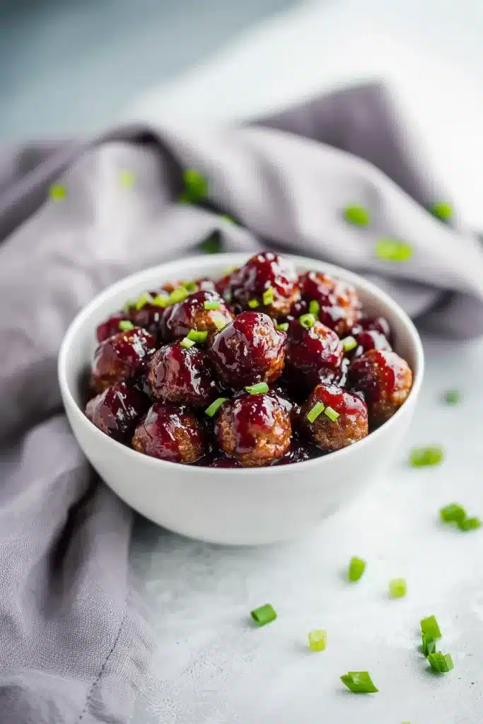 Easy Cranberry Meatballs
