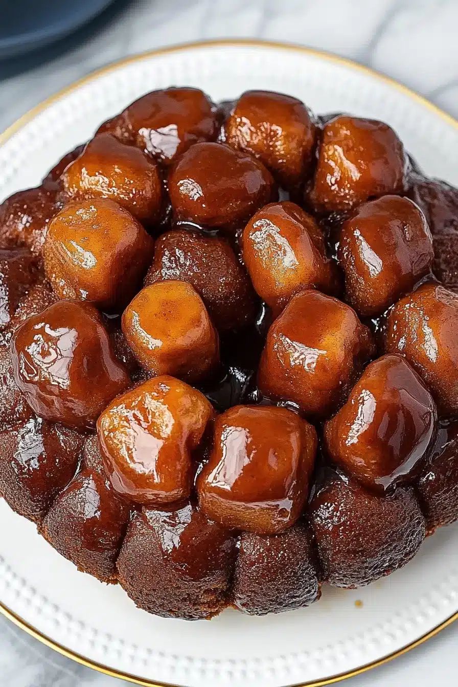 Easy Crockpot Monkey Bread