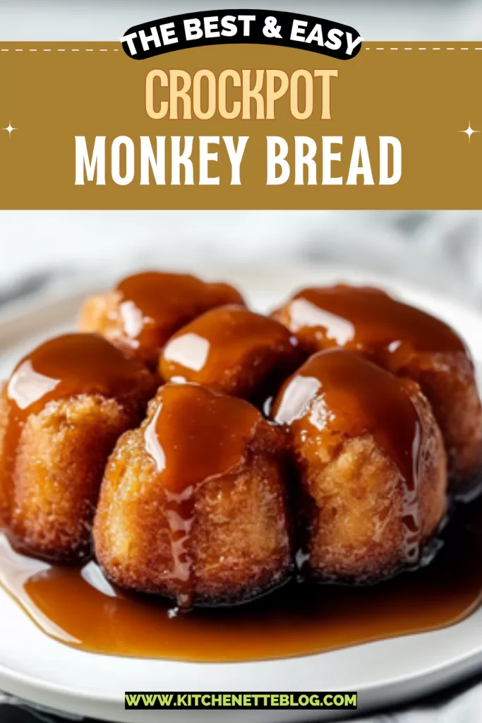 Easy Crockpot Monkey Bread