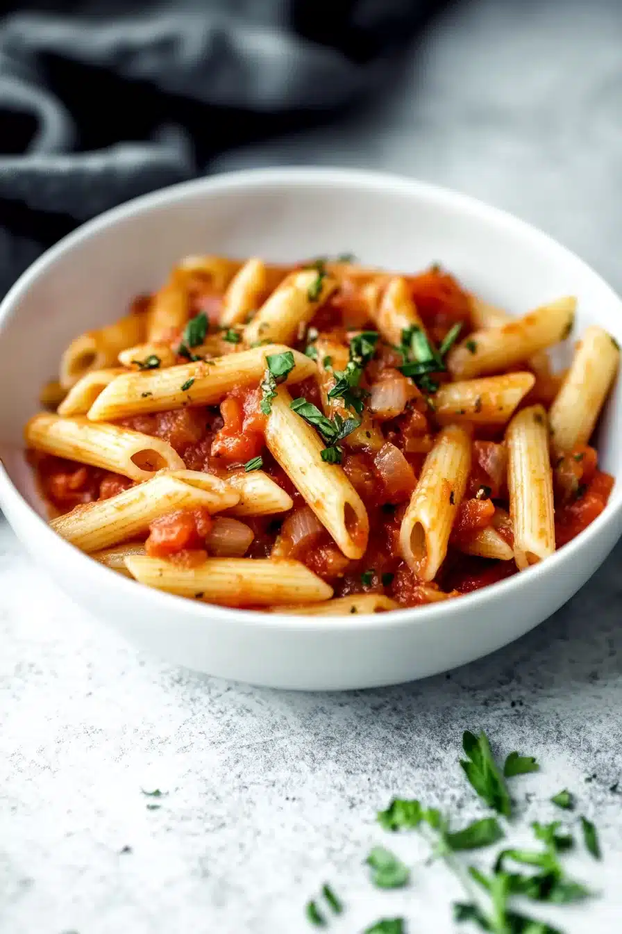 Easy Penne Arrabbiata