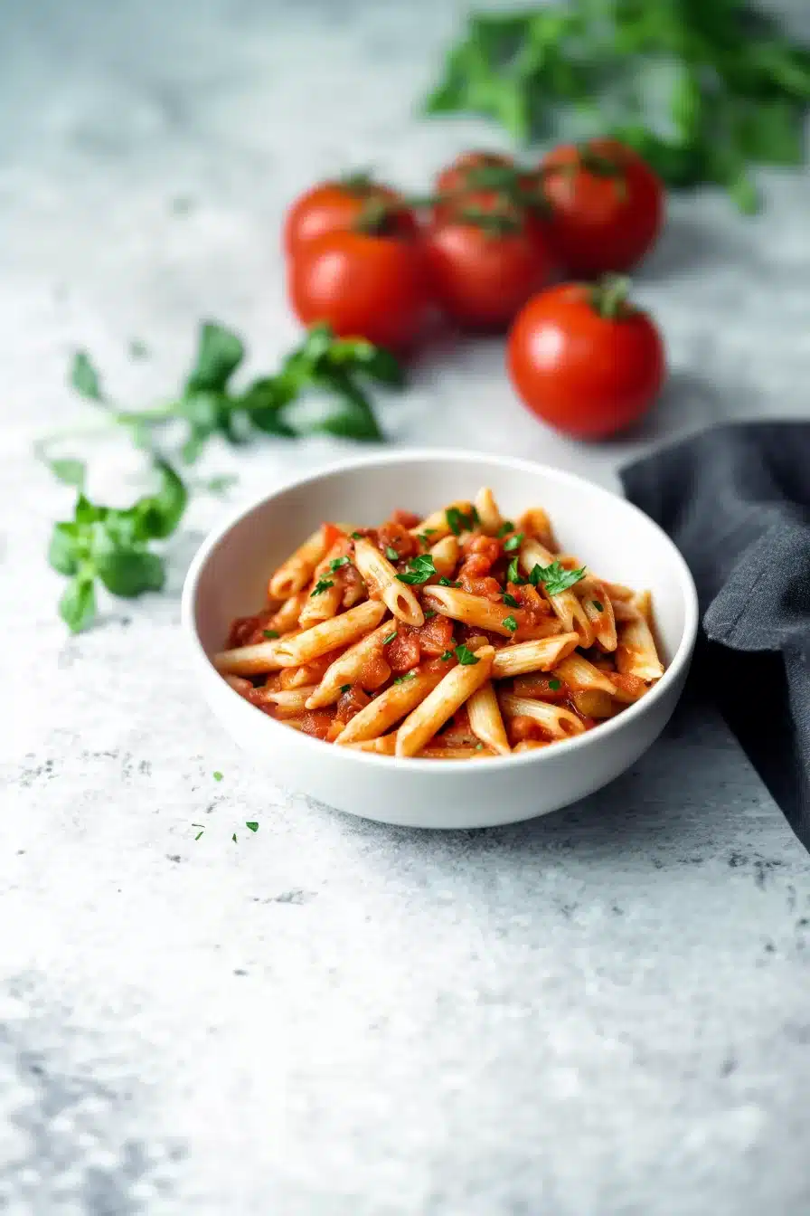 Easy Penne Arrabbiata