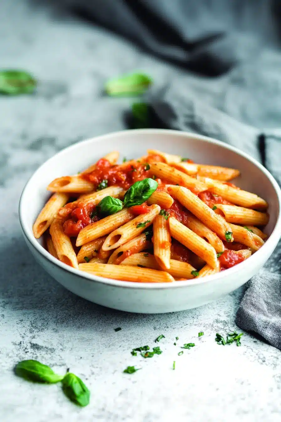 Easy Penne Arrabbiata
