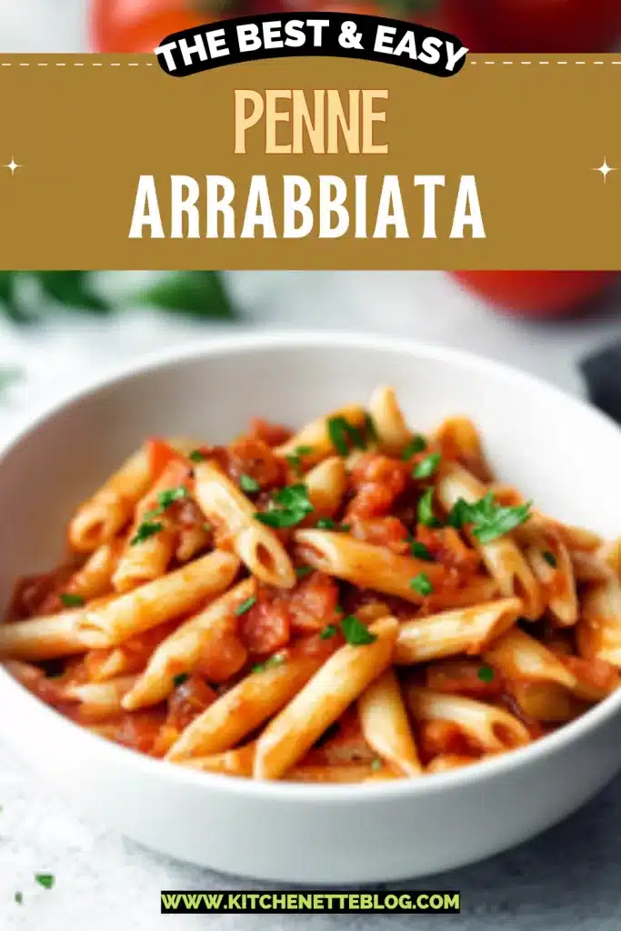 Easy Penne Arrabbiata