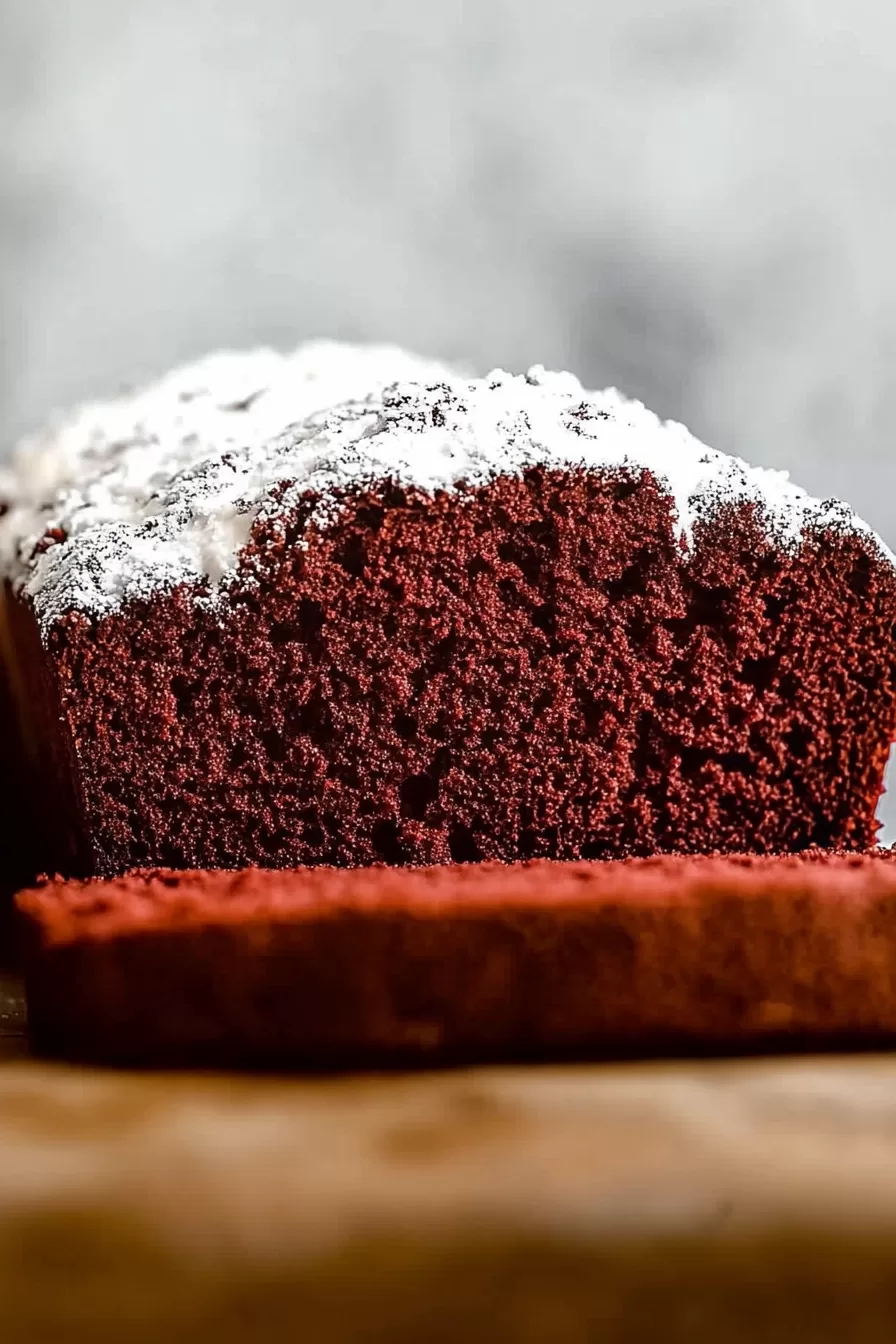 Easy Red Velvet Banana Bread