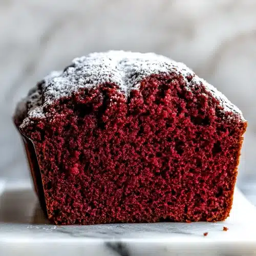 Easy Red Velvet Banana Bread