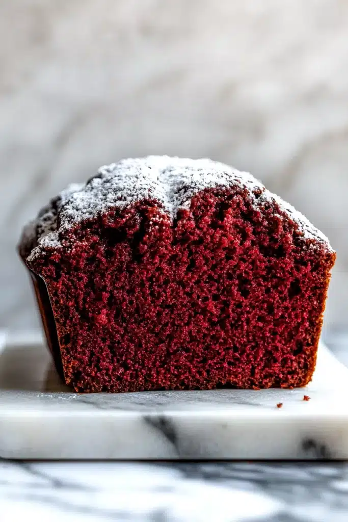Easy Red Velvet Banana Bread