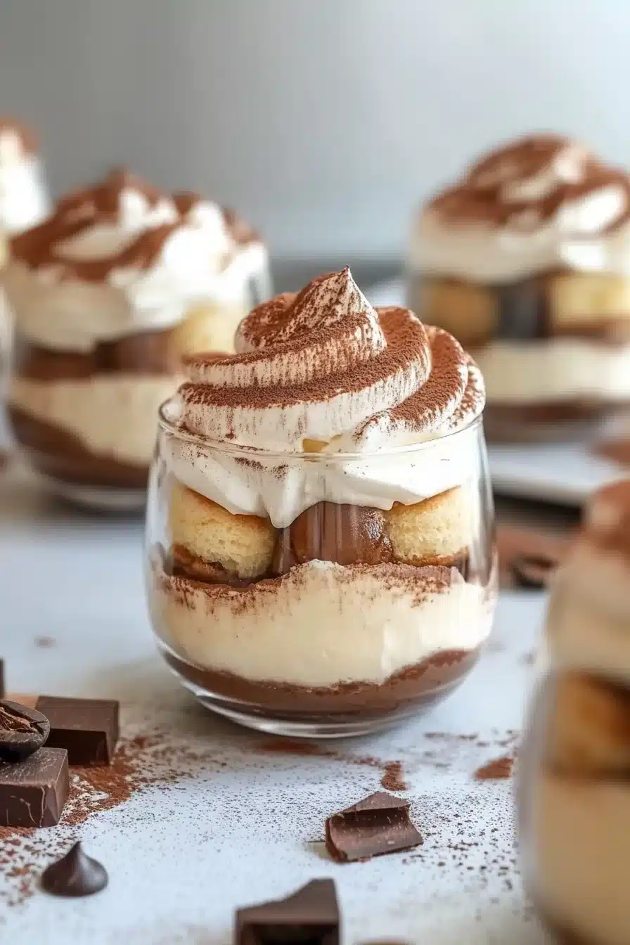 Easy Tiramisu Cups