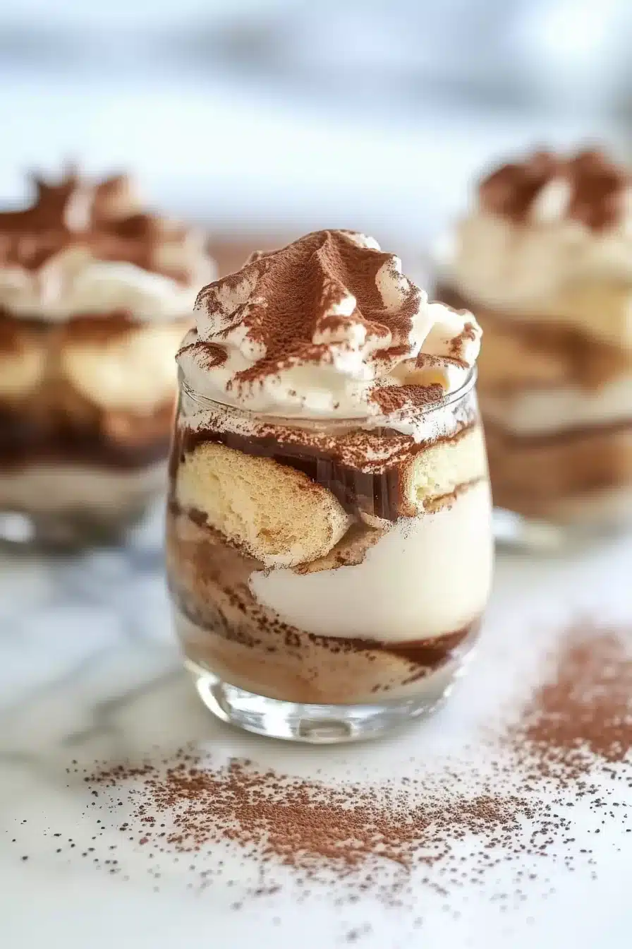 Easy Tiramisu Cups