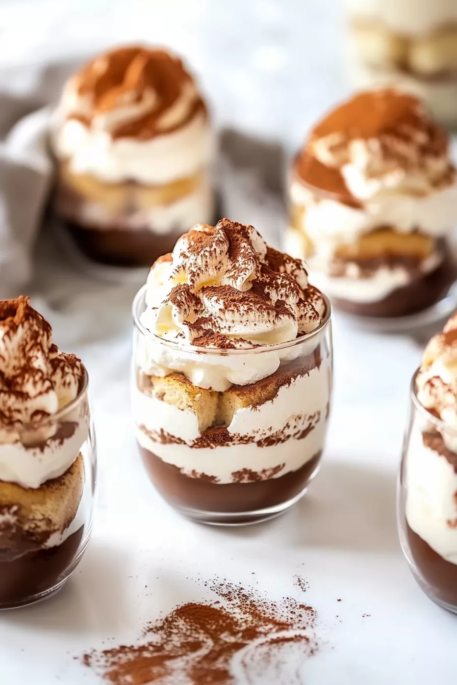 Easy Tiramisu Cups