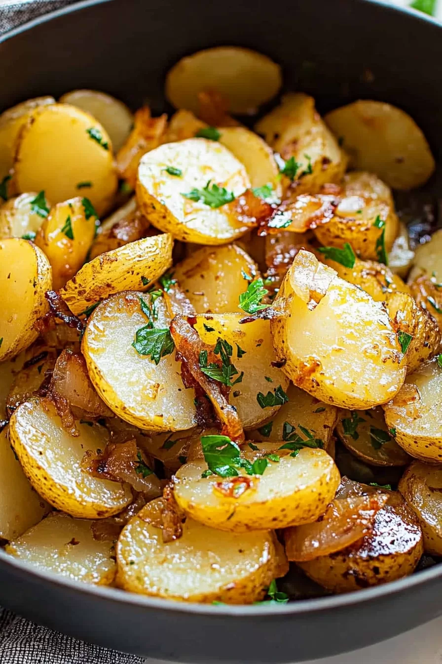 French Lyonnaise Potatoes