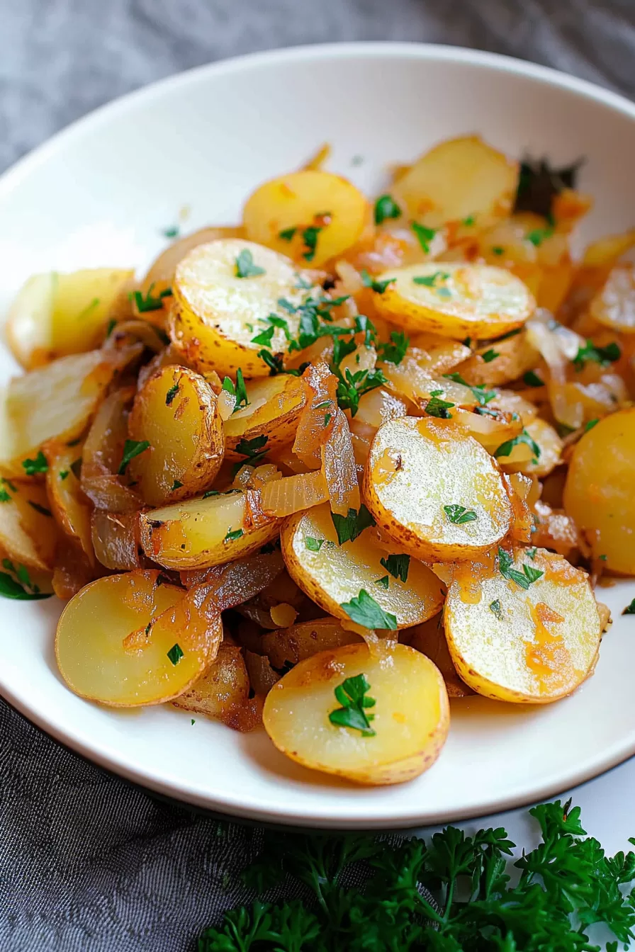 French Lyonnaise Potatoes