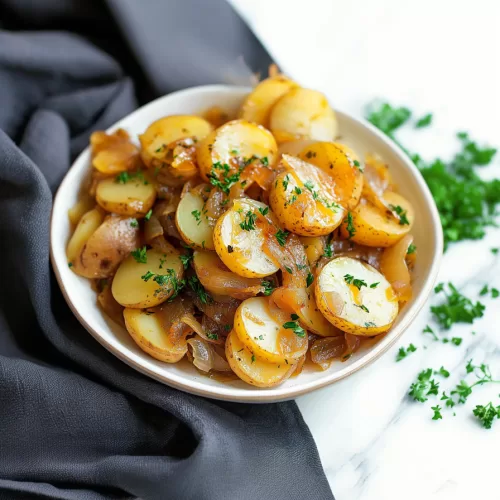 French Lyonnaise Potatoes