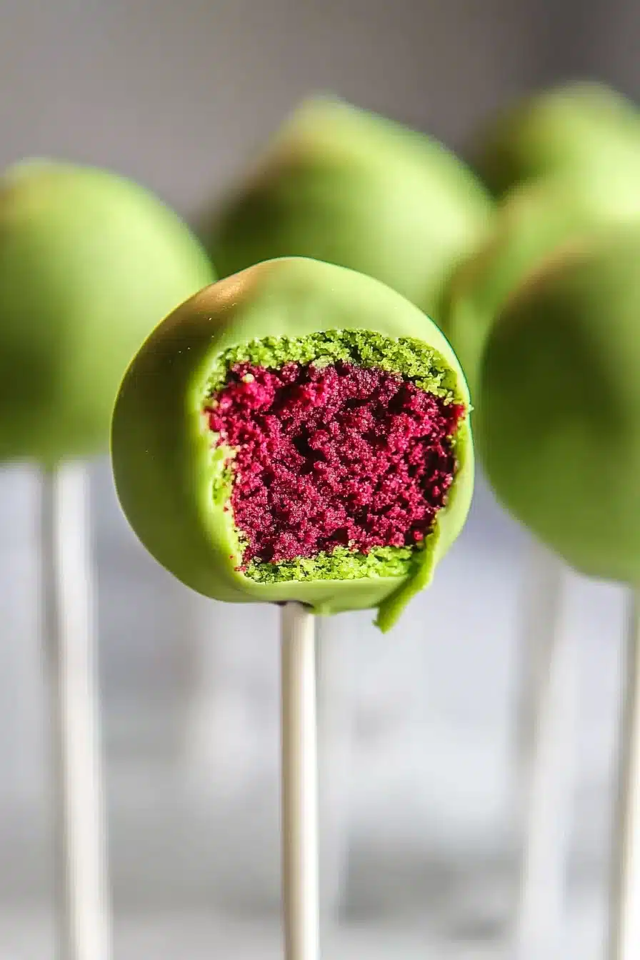 Grinch Cake Pops Recipe