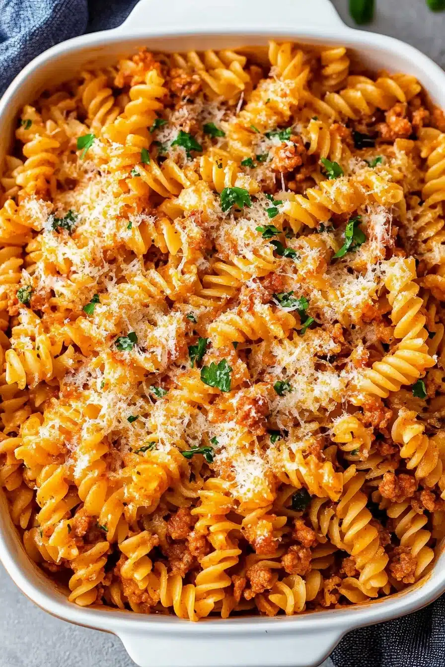 Ground Turkey Pasta Recipe