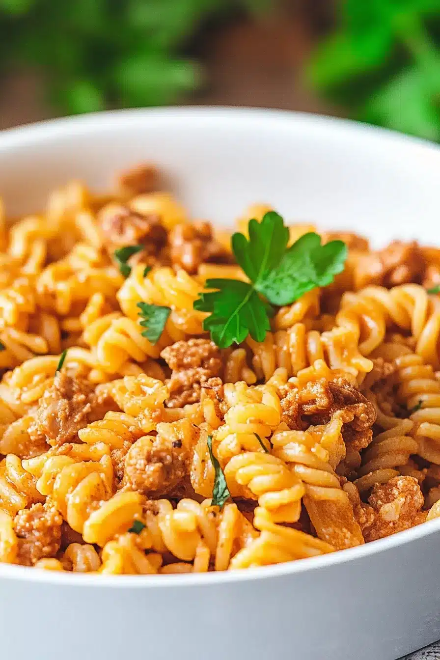 Ground Turkey Pasta Recipe