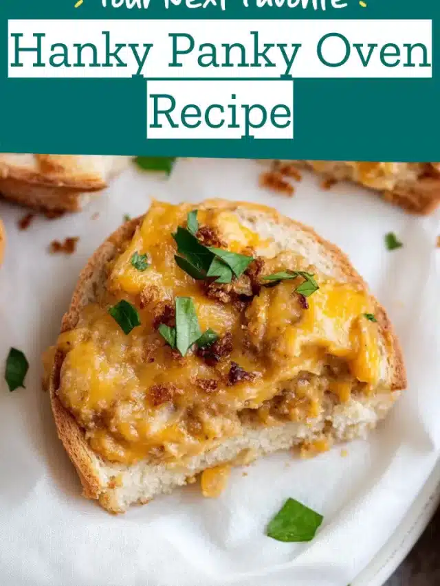 Hanky Panky Oven Recipe