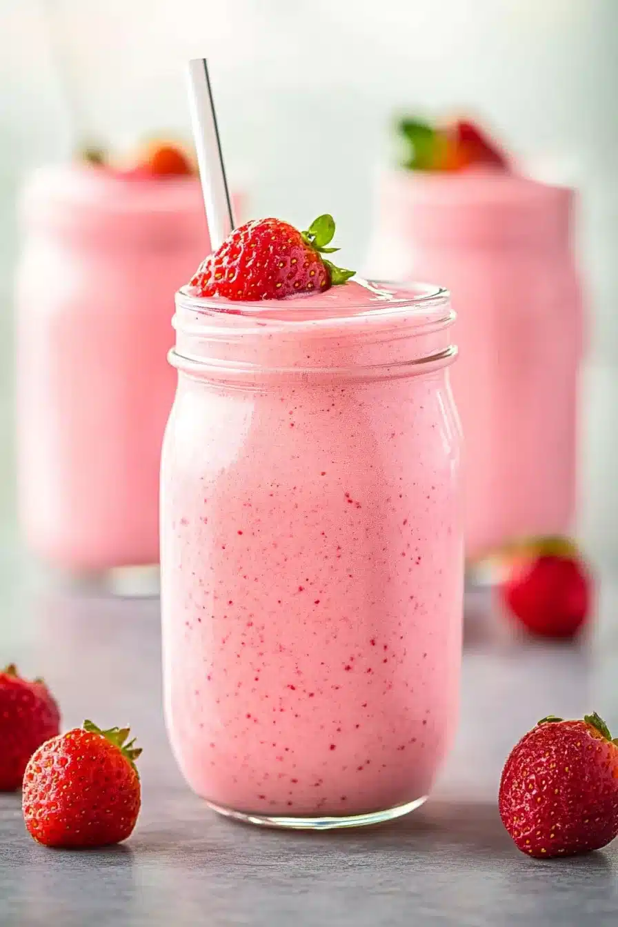 Homemade Angel Food Smoothie