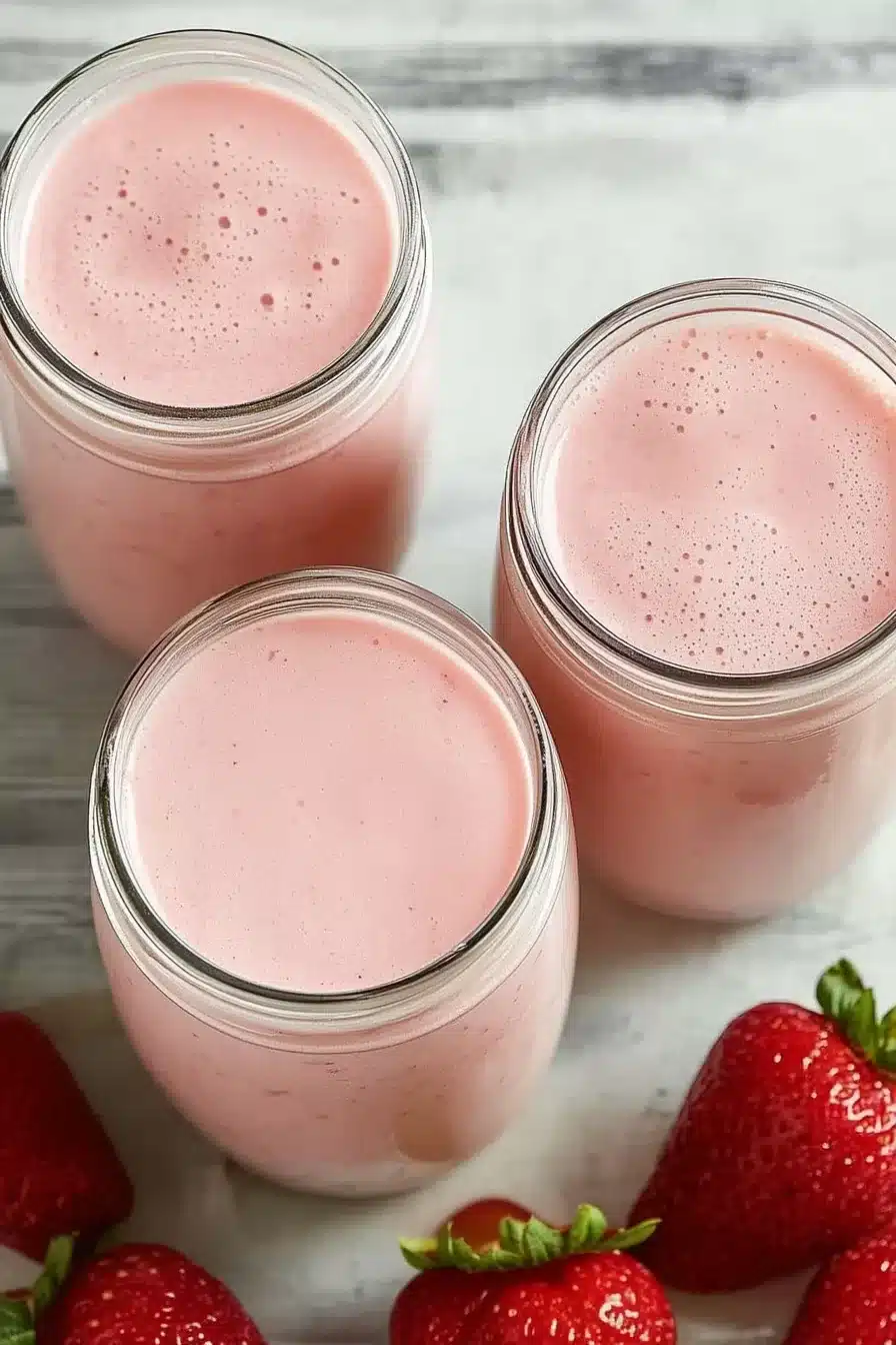 Homemade Angel Food Smoothie