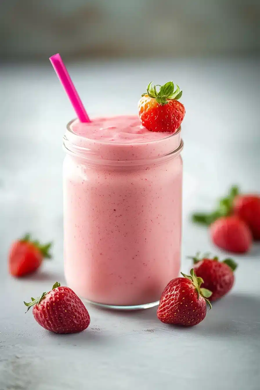 Homemade Angel Food Smoothie