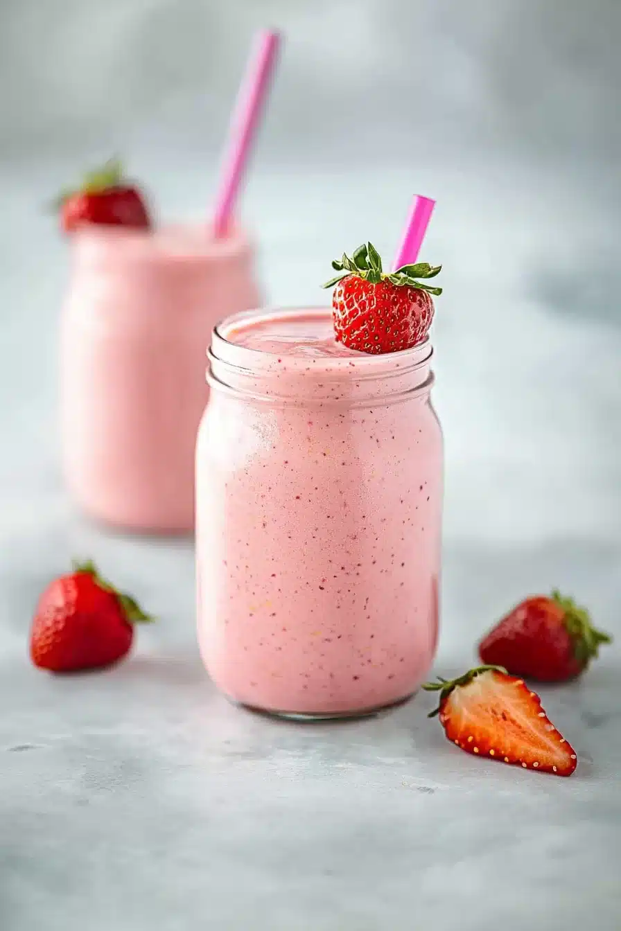 Homemade Angel Food Smoothie