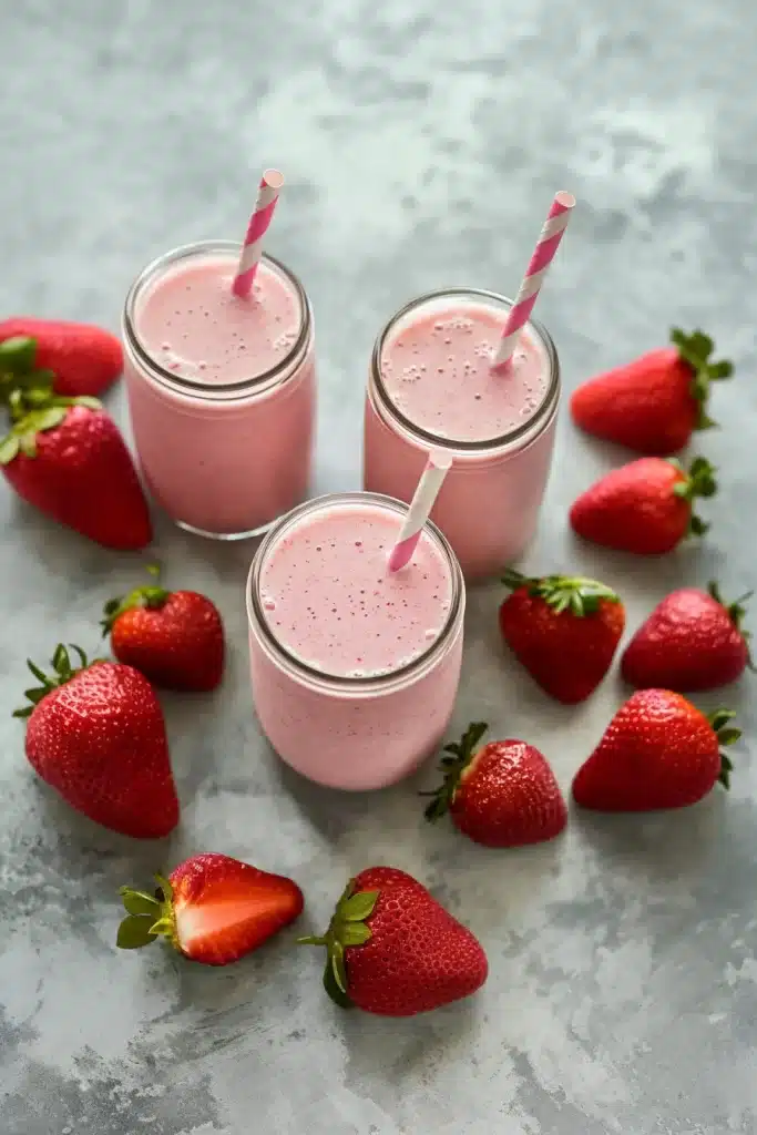 Homemade Angel Food Smoothie