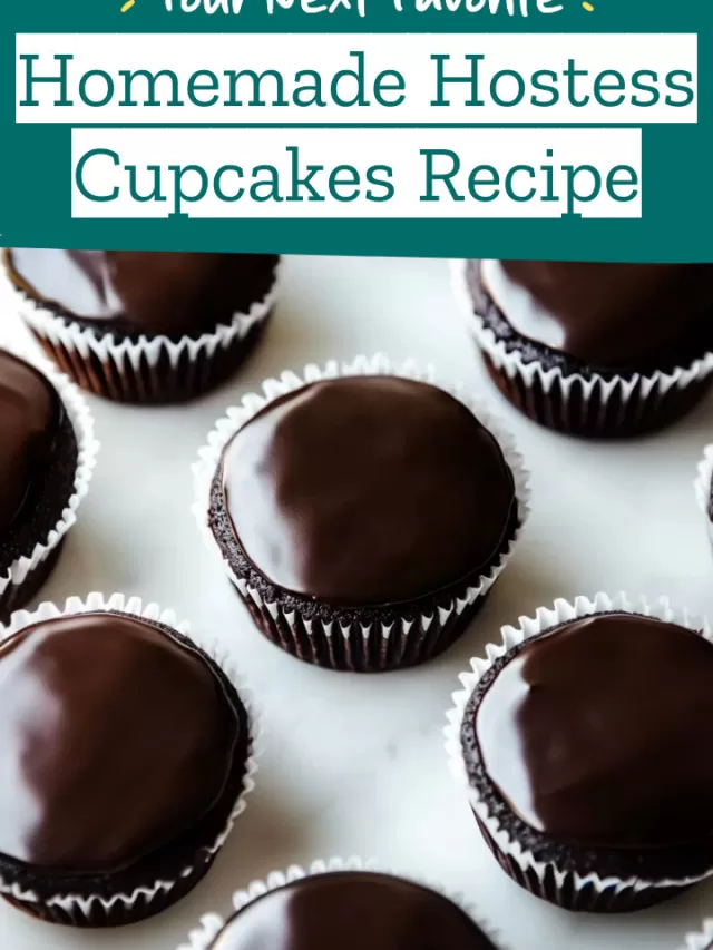 Homemade Hostess Cupcakes Recipe