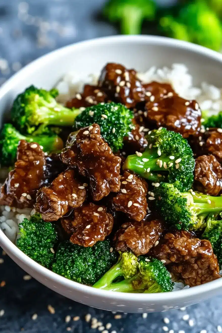 Homemade Panda Express Beef and Broccoli
