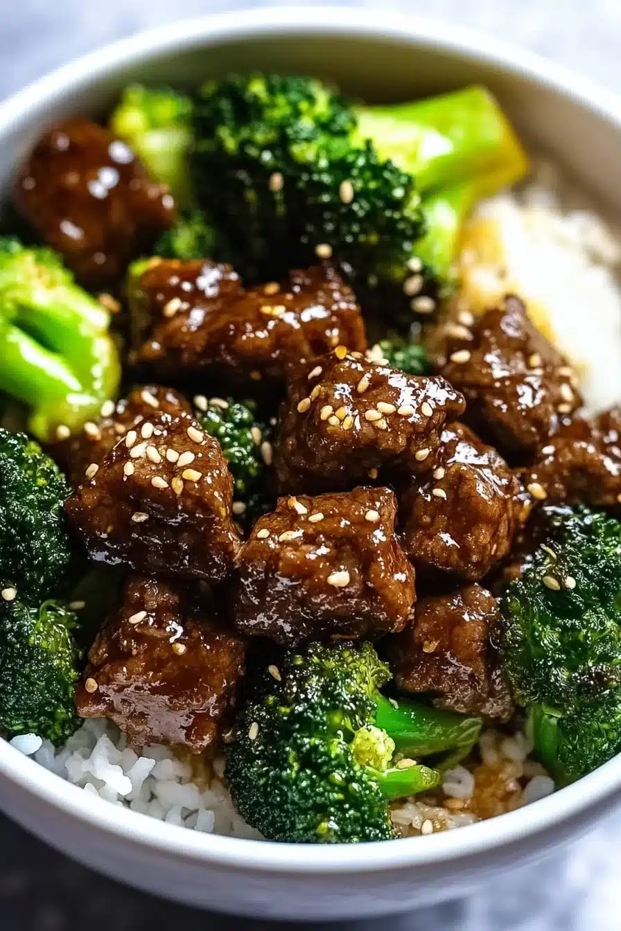 Homemade Panda Express Beef and Broccoli