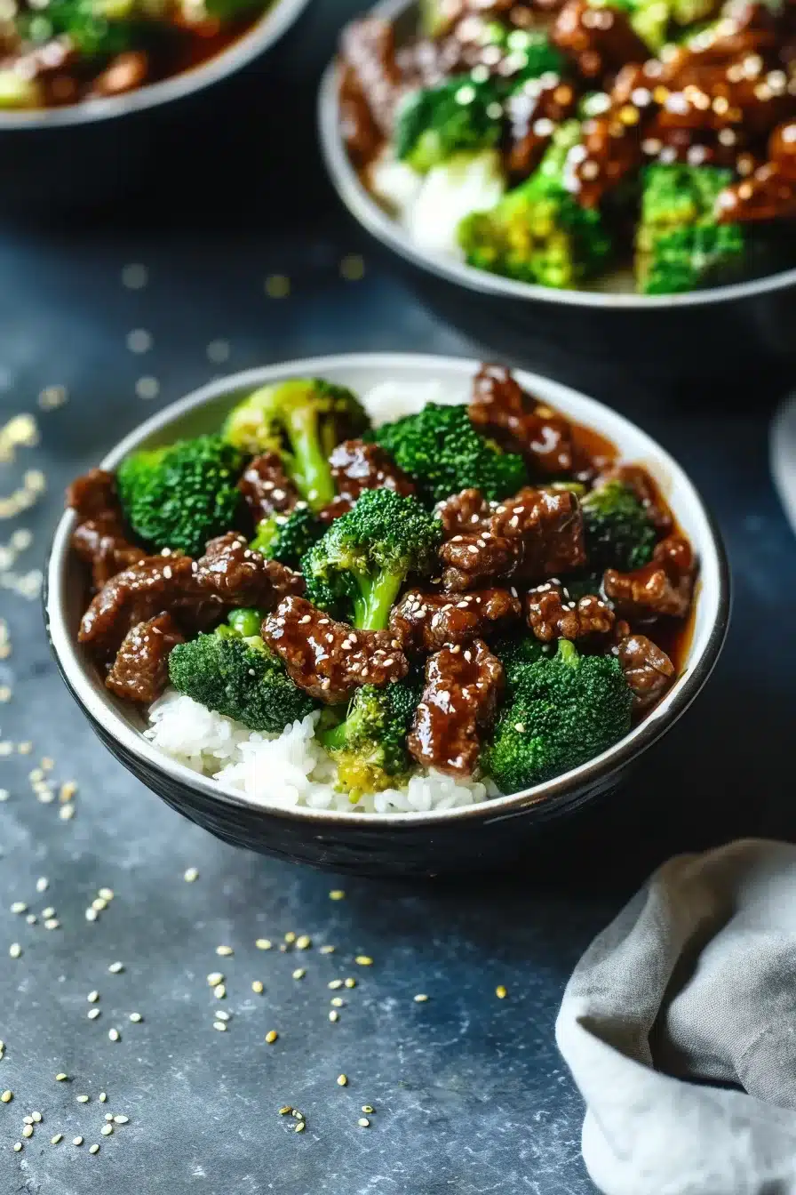 Homemade Panda Express Beef and Broccoli