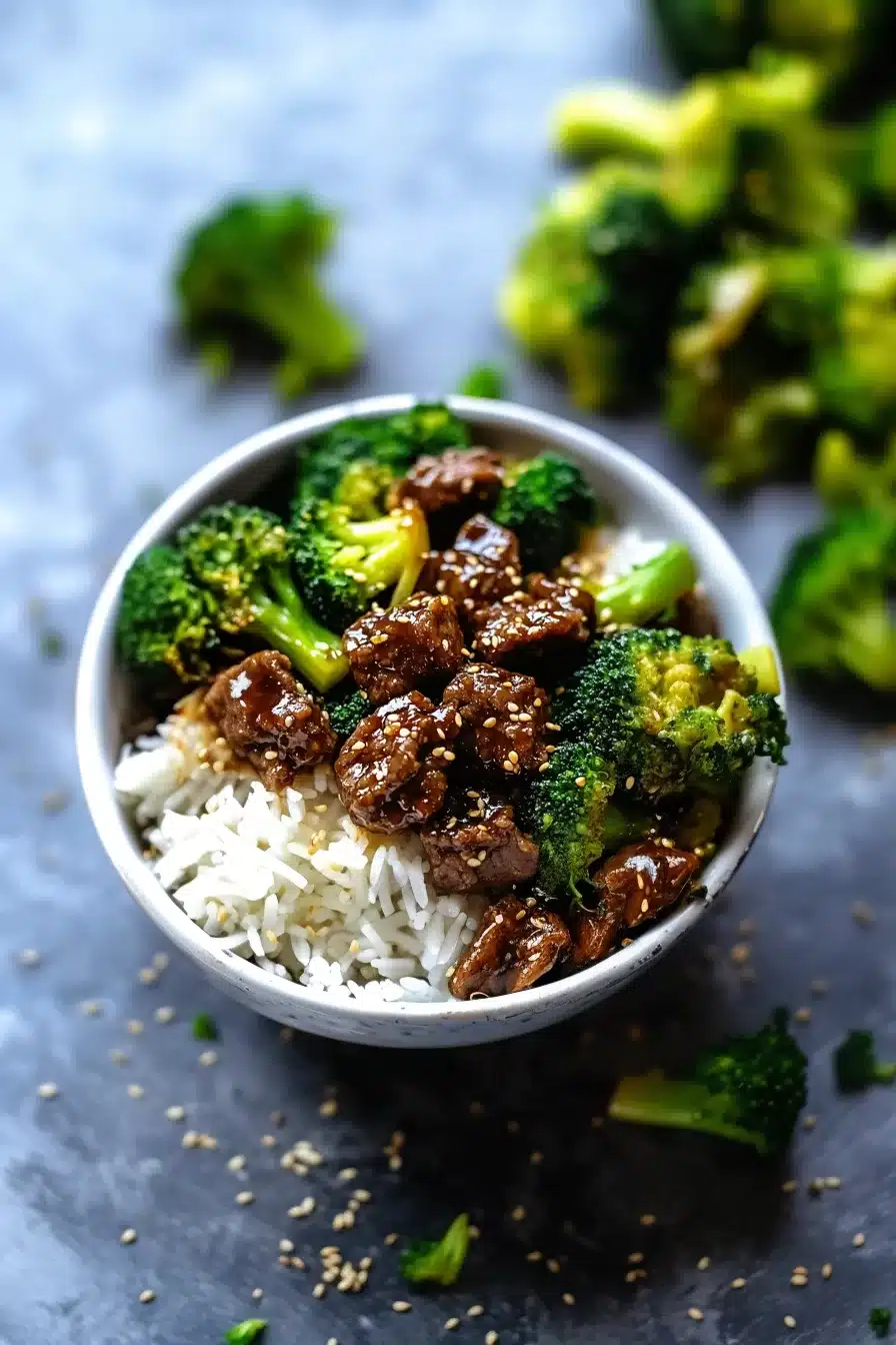 Homemade Panda Express Beef and Broccoli