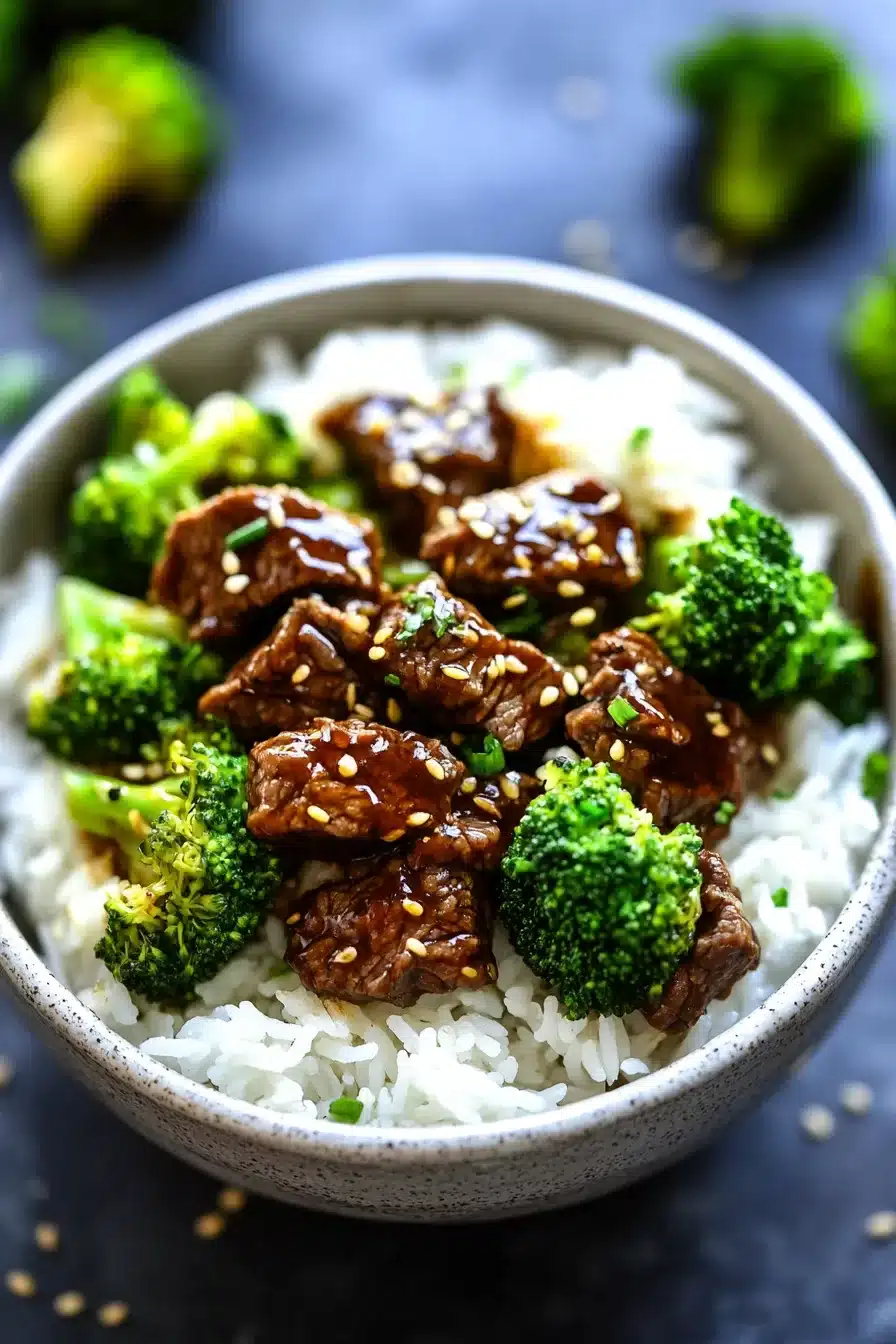 Homemade Panda Express Beef and Broccoli