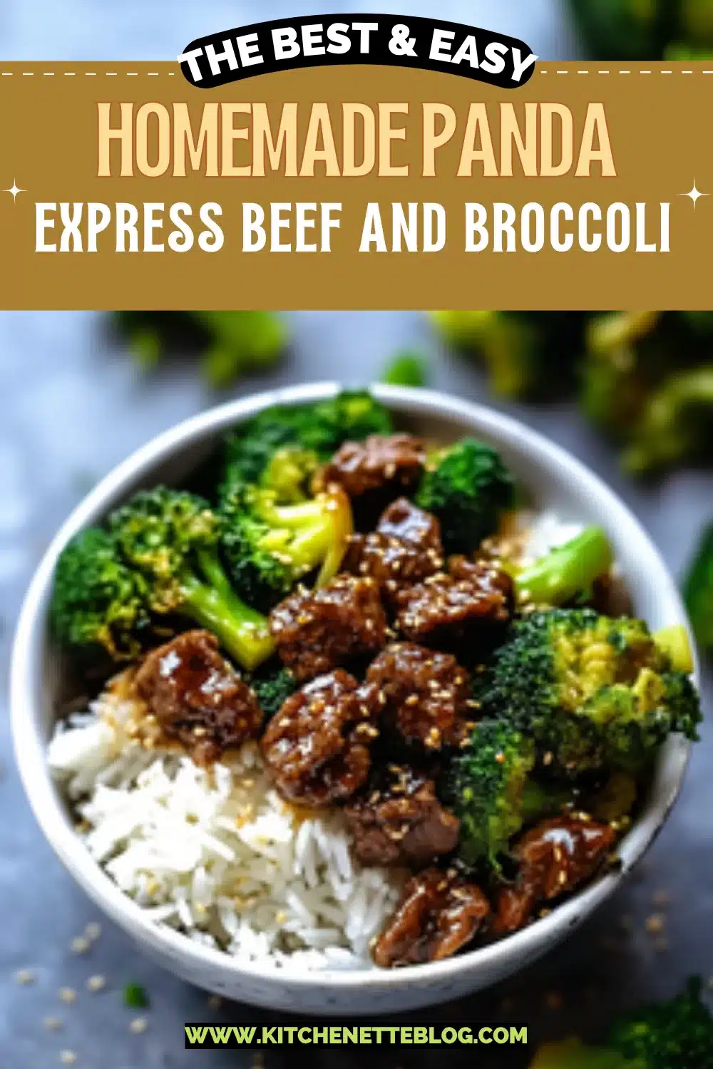 Homemade Panda Express Beef and Broccoli