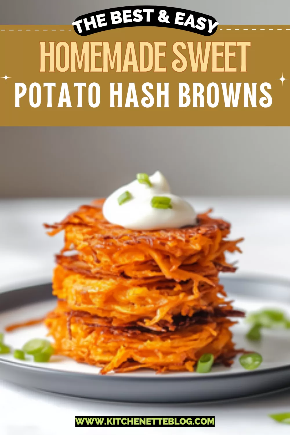 Homemade Sweet Potato Hash Browns